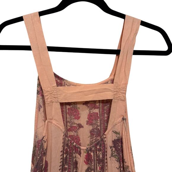 FREE PEOPLE Paradise Song Dress Size M Tunic Boho Prairie Casual - Picture 5 of 7
